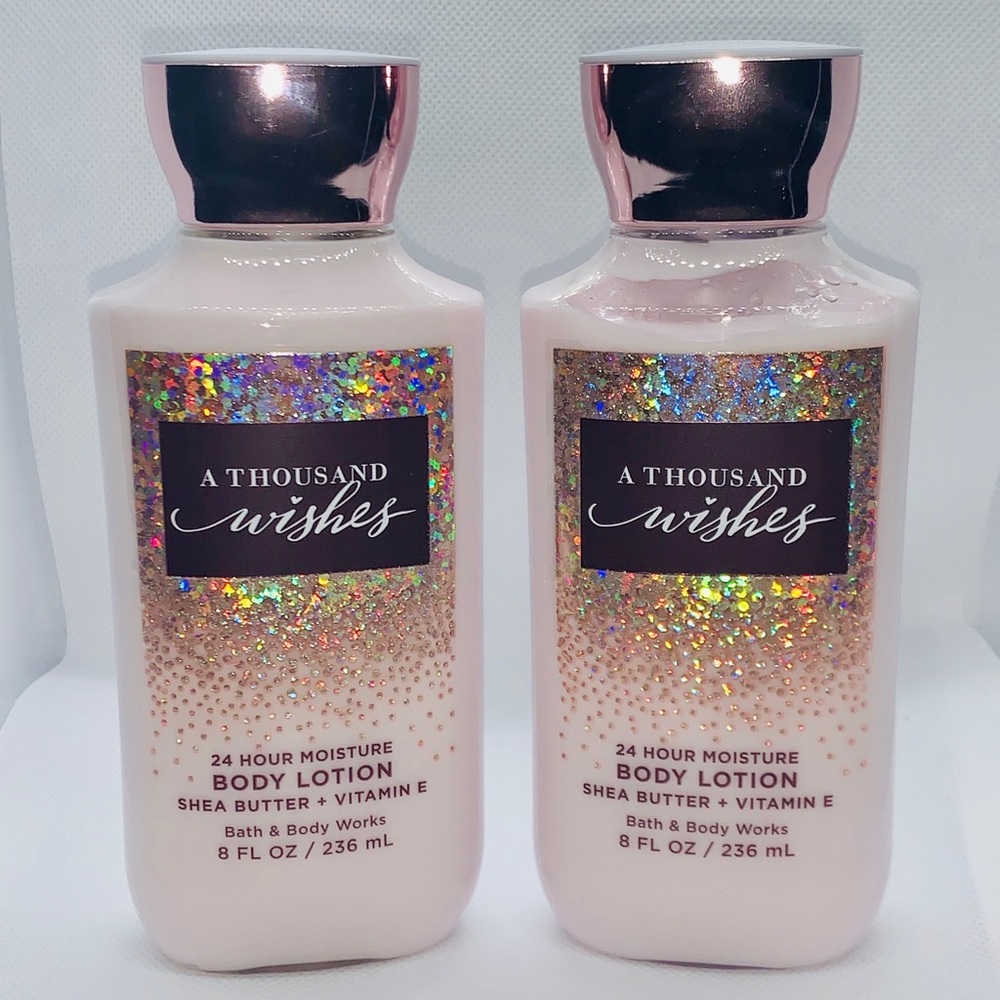 2pc Bath & Body Works A Thousand Wishes Lotion